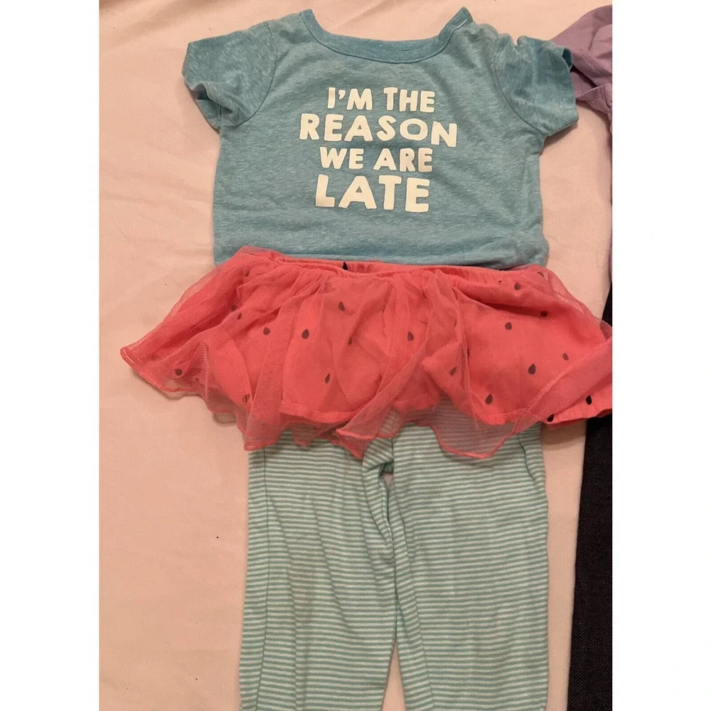 Set of two 18 months baby girl outfits (Seller ID 107)